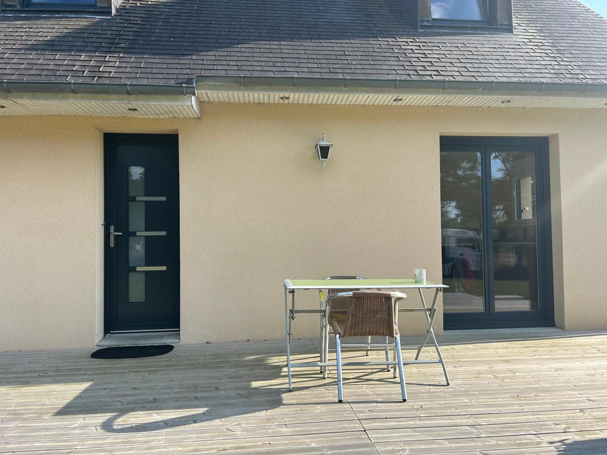 Chambre Mont Saint Michel Appartement Huisnes-sur-Mer Buitenkant foto